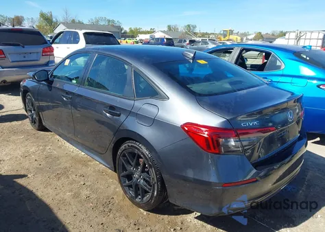 2023 Honda Civic Sport из США, поврежденный, VIN 2HGFE2F53PH540010